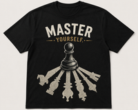 Navraas Master Yourself Tee view 1