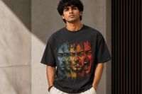 Navraas Split Self Oversized Tee view 1