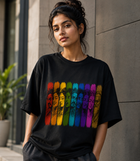 Navraas Nine Emotions Oversized Tee view 2