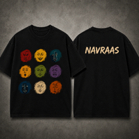 Navraas – Nine Rasas Signature Oversized T-Shirt view 1