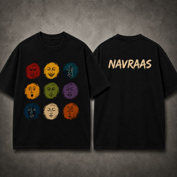 NAVRAAS – Nine Rasas Signature Oversized T-Shirt