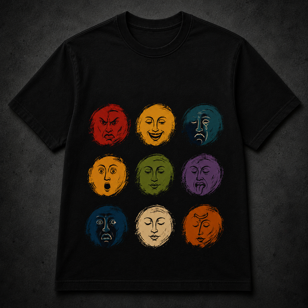 NAVRAAS – Nine Rasas Signature Oversized T-Shirt alternate view