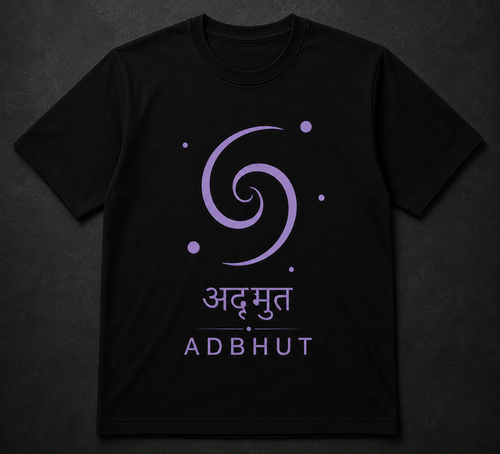 Navraas Adbhuta Tee - wonder rasa symbol