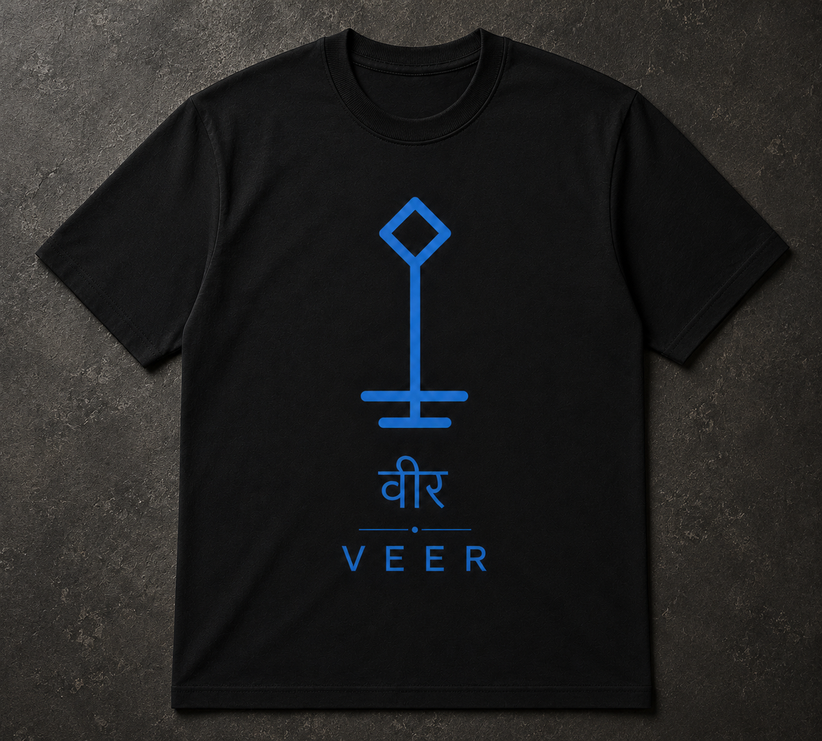 Navraas Veera Tee - courage rasa symbol