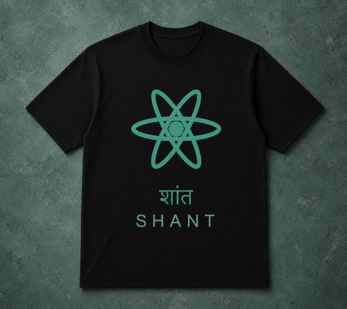 Navraas Shanta Tee - peace rasa symbol