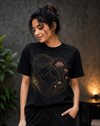 Navraas Shringar Eternal Bond Oversized Tee view 1