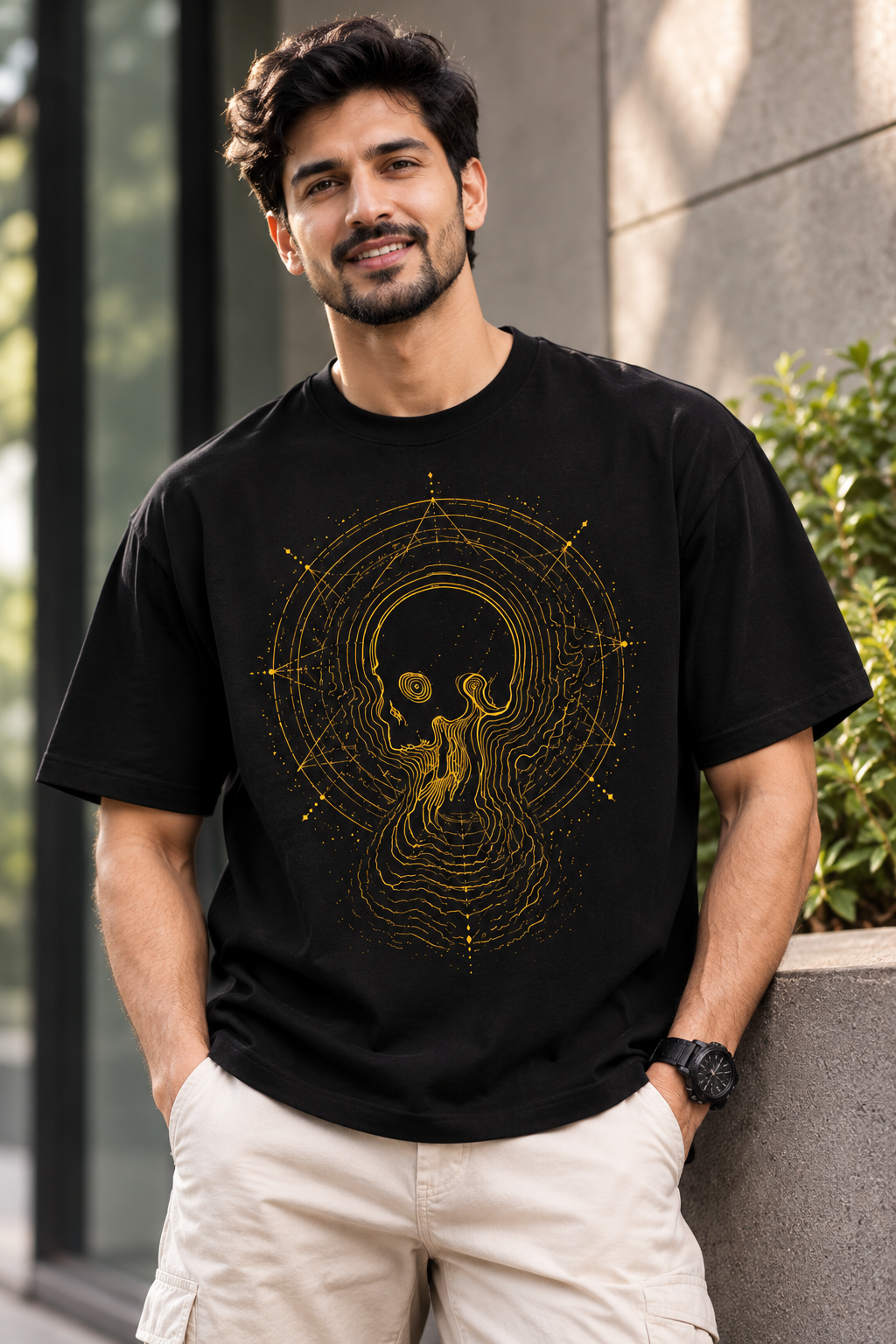 Navraas BĪBHATSA – Beauty in Chaos Tee - detail view