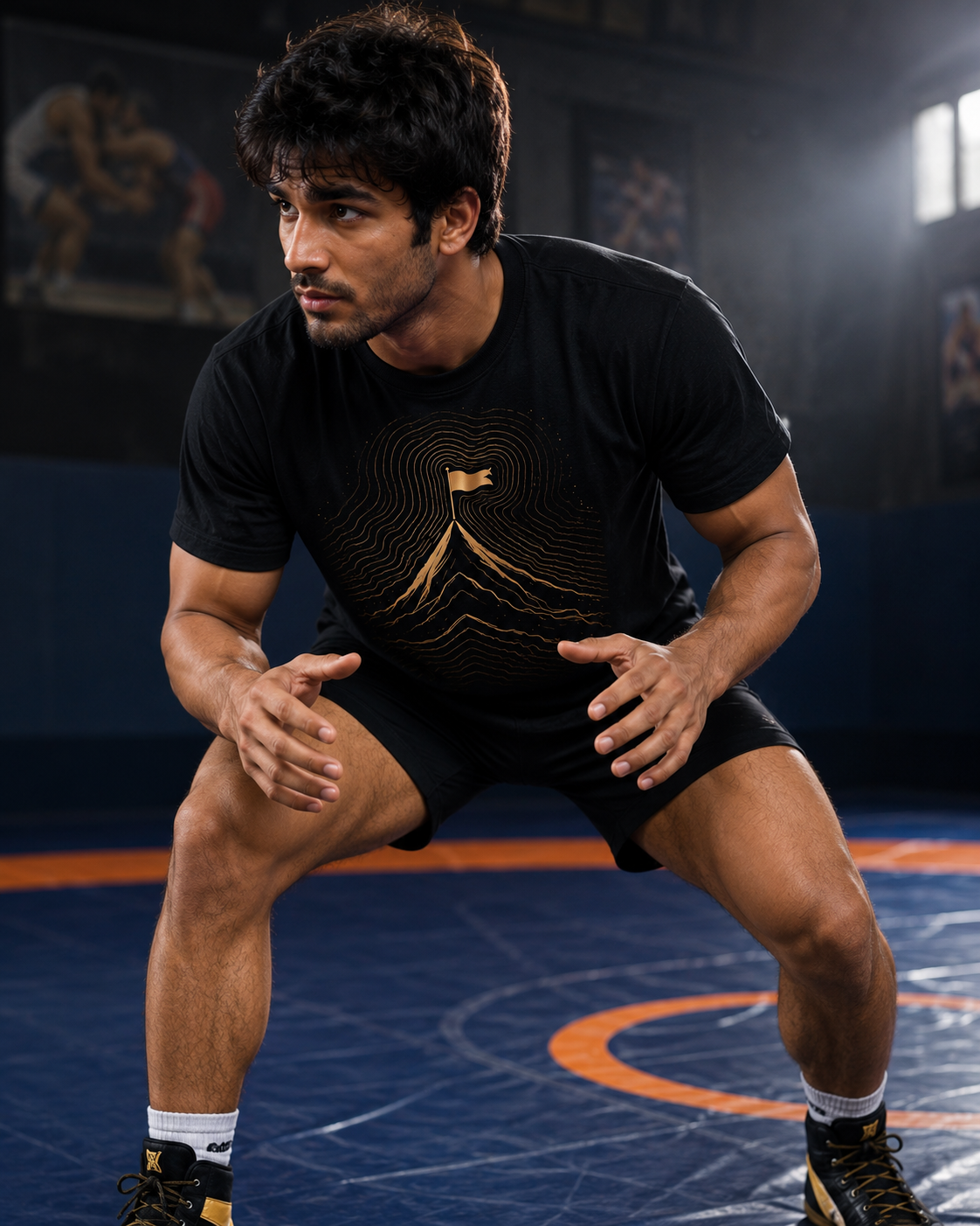 Vira Summit tee on male athlete