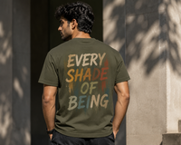 Navraas Every Shade of Being Oversized Tee view 5